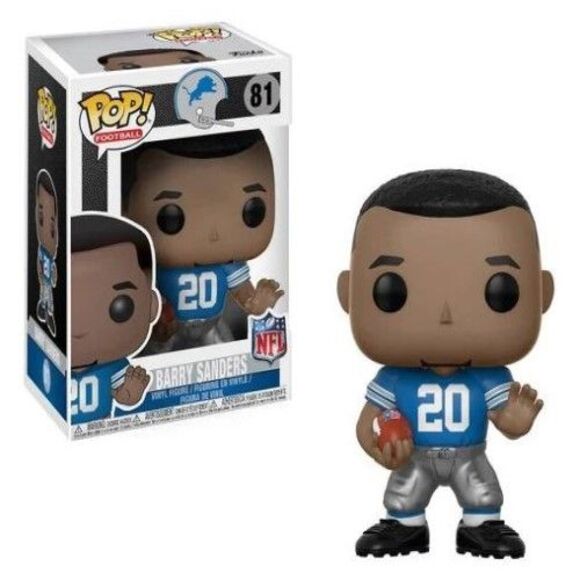Barry Sanders (Detroit Lions) NFL Legends Funko Pop! - Picture 1 of 1
